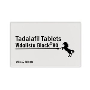 Buy Vidalista Black 80 Mg Tablet